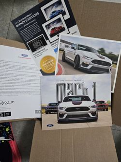 Mustang Mach 1 Owner Kit