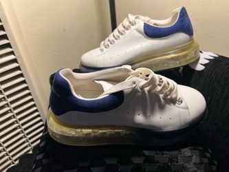 Alexander McQueen Oversized Sneakers White Blue