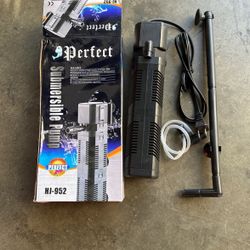 New  Aquarium Submersible Pump Filter 16 WattFor Fish Tank 211Gal 