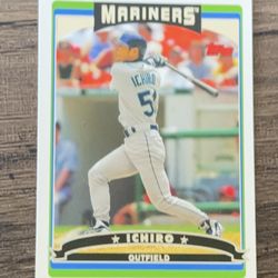 Ichiro Baseball Card