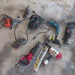 Lot of Power Tools