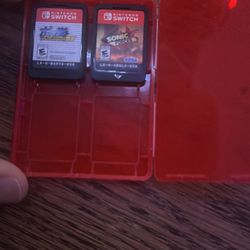 Nintendo switch games(Pokken Tournament & Sonic forces)