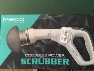 Cordless scrubber