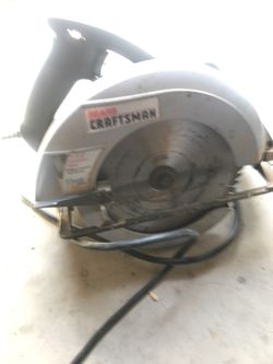 Craftsman circular saw
