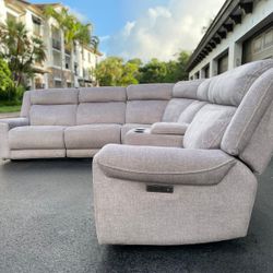 Couch/Sofa Sectional - Recliners - PROFESSIONALLY CLEANED - Gray - Delivery Available 🚛