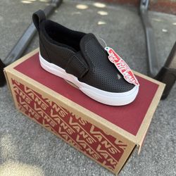 Leather Slip On Vans