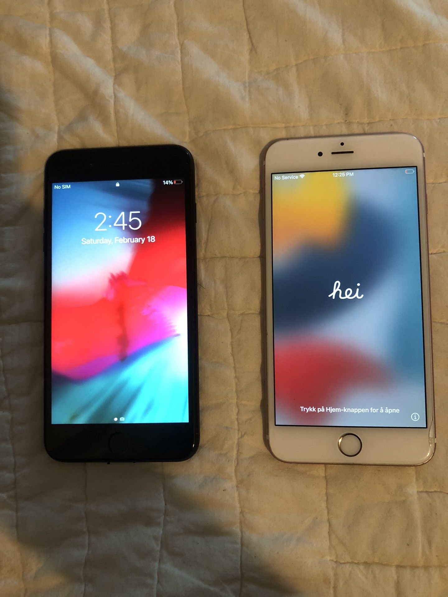 iphone 6s plus and iPhone 7 Plus 256gb Both phones have there own Problems 