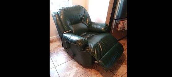 RECLINER  GREEN