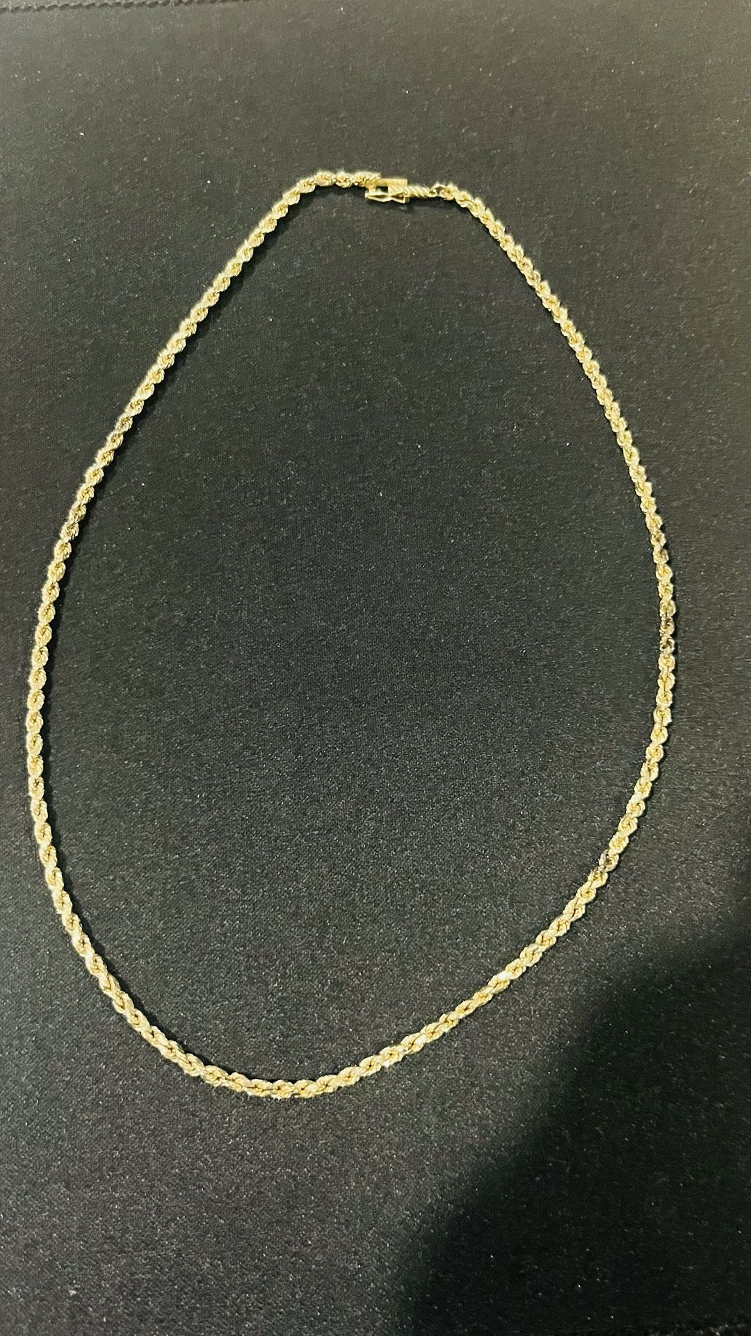 14 Karat yellow Gold Rope Chain
