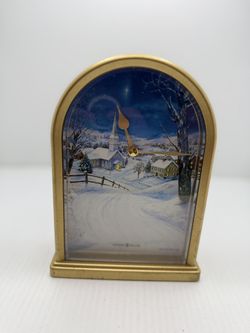 Howard Miller Silent Night Musical Clock Sounds of the Season Christmas Vintage