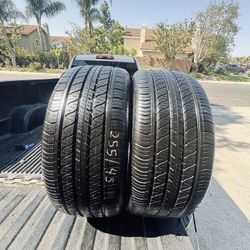 255/45/19 Continental ProcontactRX 90%+ Tread (2)