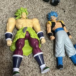 Dragon Ball Z Statues Gogetta And God Broly