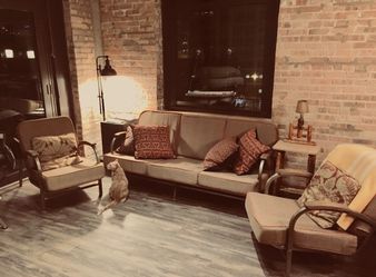 Vintage sofa and chairs from "Sleepers"