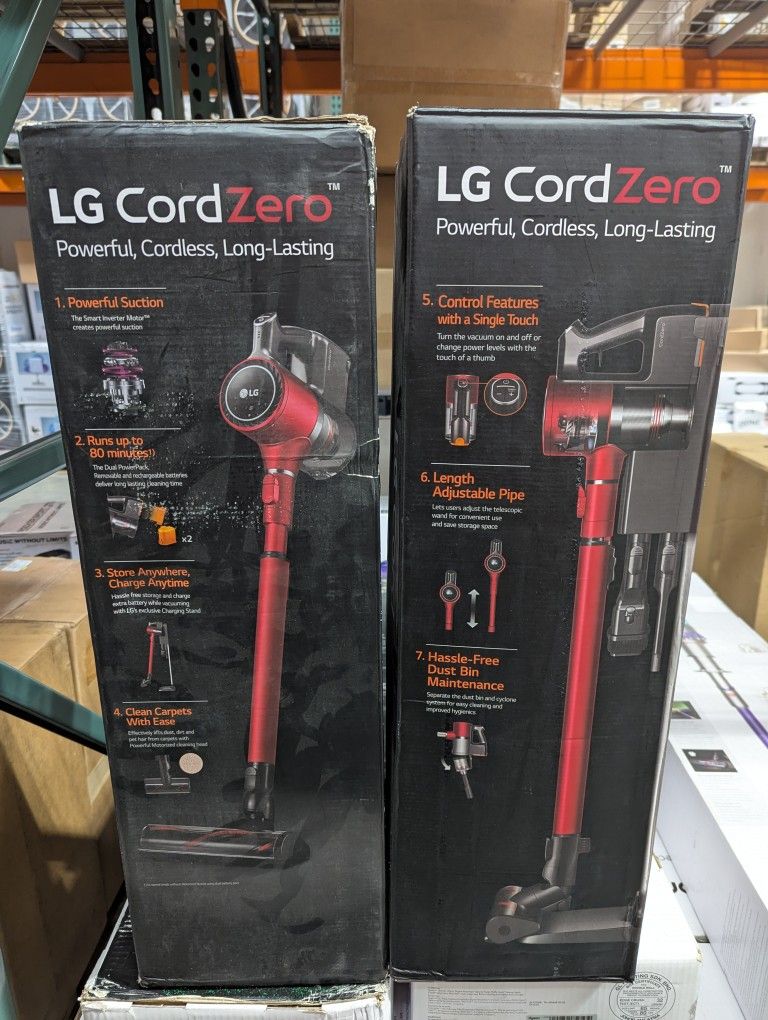LG Cord Zero A9 Cordless Stick Vacuum - A905RM