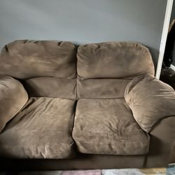 Love Seat And Couch