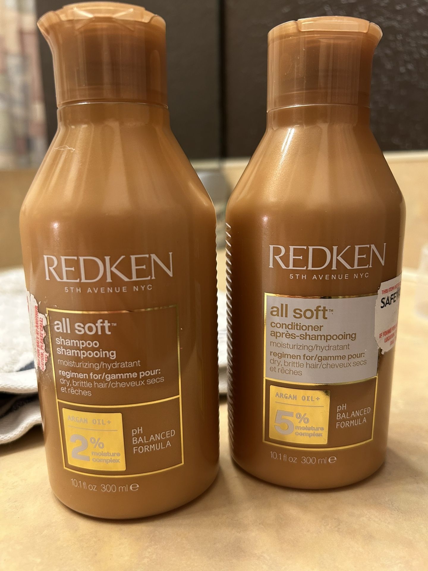 REDKEN All Soft Shampoo & Conditioner - NWT
