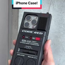 New Stranger Things Code Red iPhone 17 Walkie Talkie Phone Case