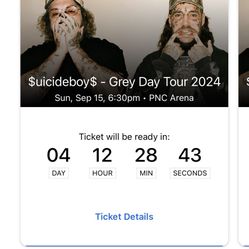 $uicideboy$ Floor Ticket