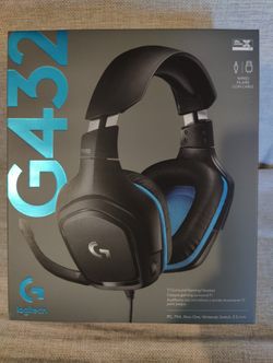 Logitech G432 Wired USB 3.5mm Gaming Headset