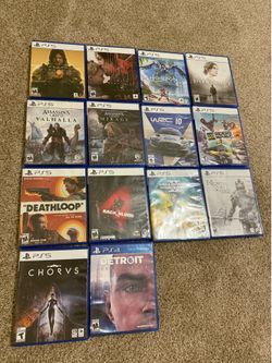PS4 and PS5 games