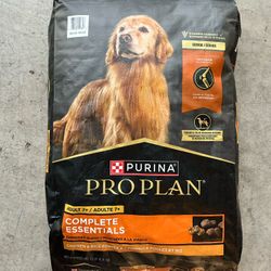 NEW! Purina Pro Plan Complete Essentials Shredded Blend Senior 7+ Dry Dog Food - Chicken & Rice 18lb