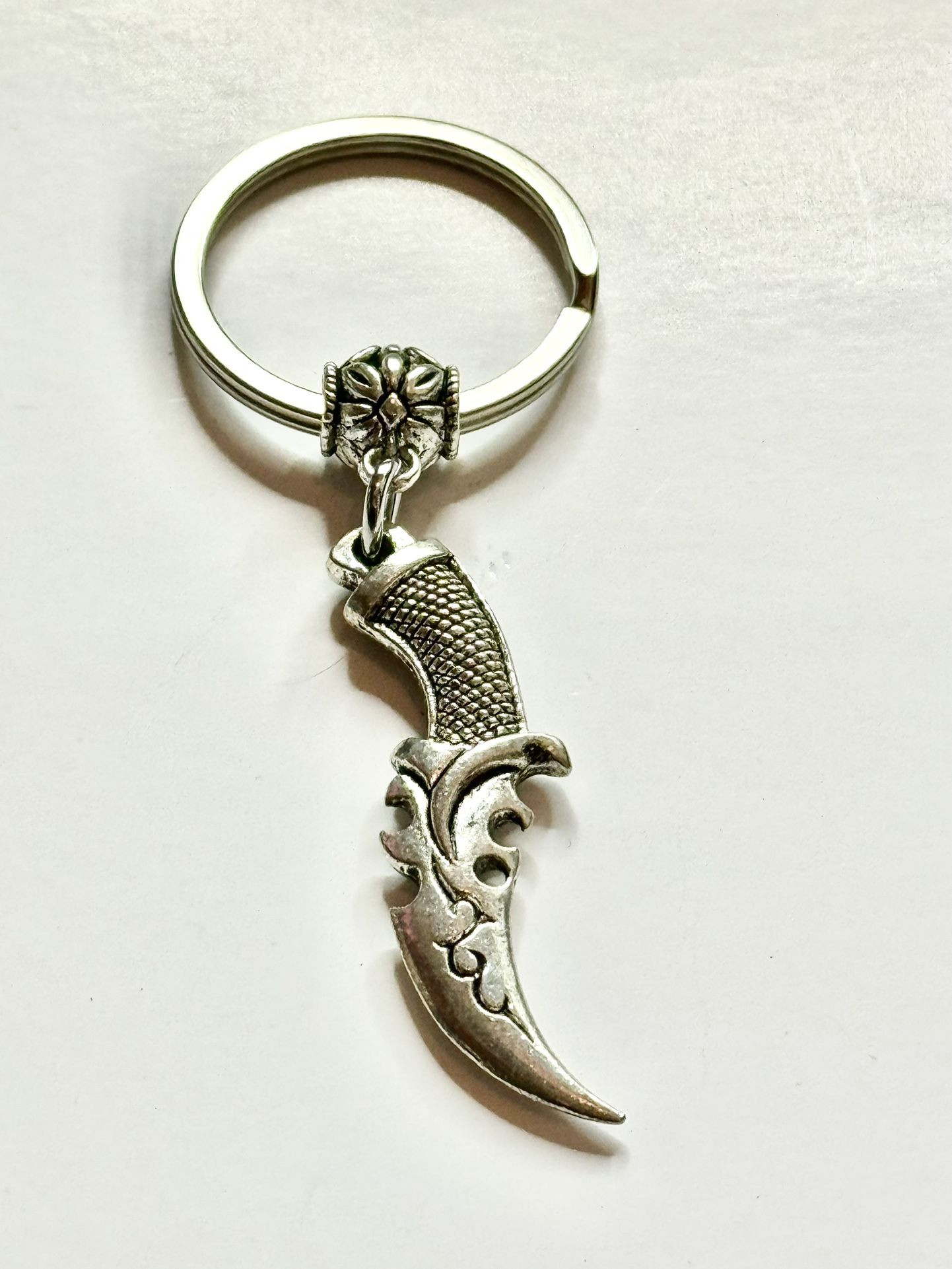 Ottoman Curved Edge Knife Keychain