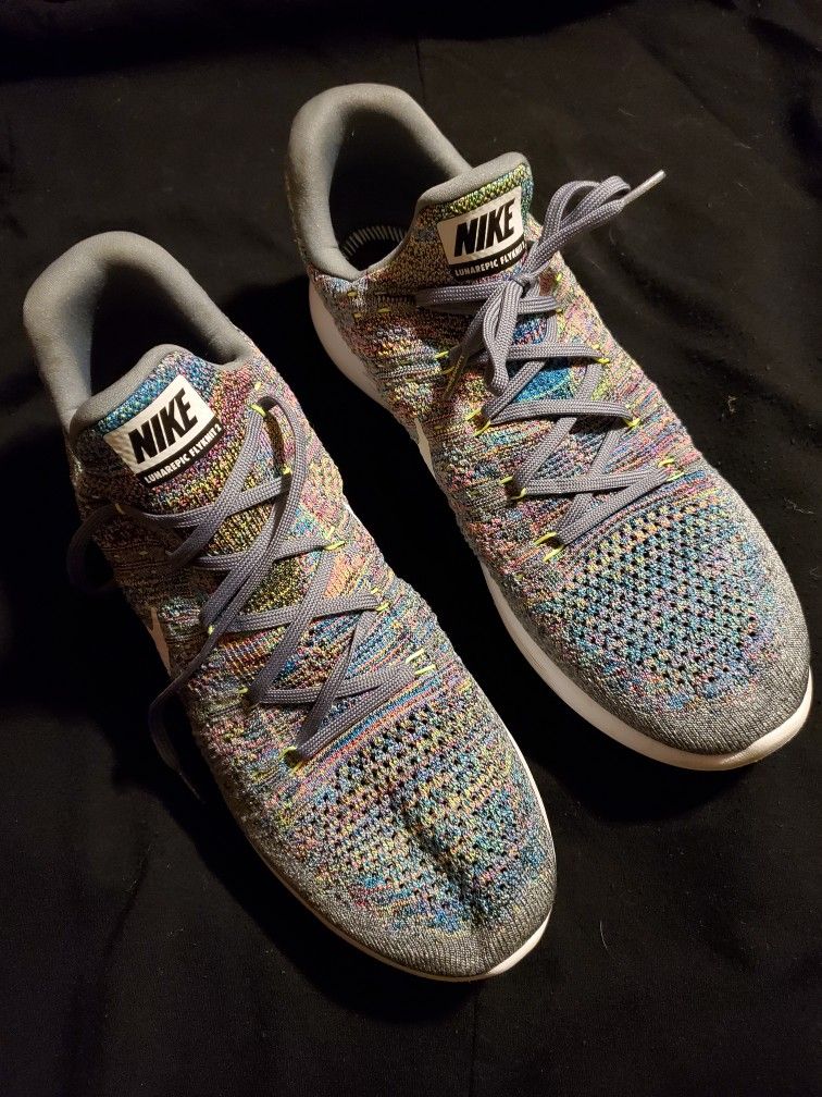 Nike /Lunar Epic Flyknit / Running Shoes/ 14's/ Preowned
