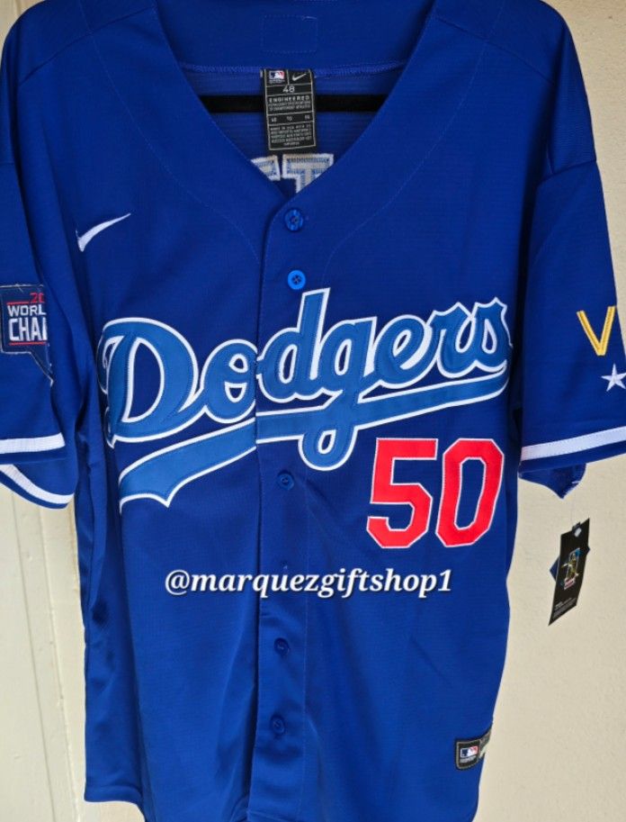 Men's Mookie Betts Dodgers Jerseys 2020 WS
