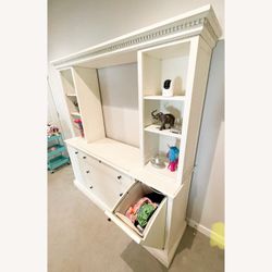 Restoration hardware  MARCELLE Cabinet/changing TABLE WALL