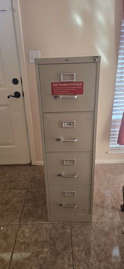 4 Drawer Metal File Cabinet