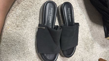 Juicy contour slip on wedge sandals size 9