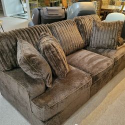 Brown Sofa Fabric (Couch) New