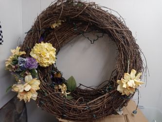 Wreaths & ribbon