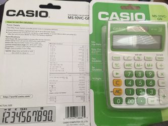 Casio Brand New calculator w large display