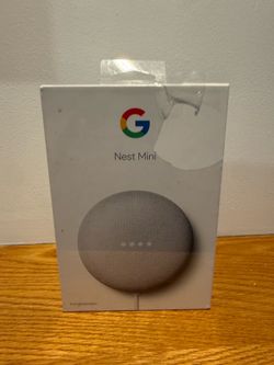 Google Nest Mini (2nd Gen) Gray Smart Speaker w/ Google Assistant