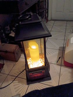 Duraflame 28in electric lantern w/heater