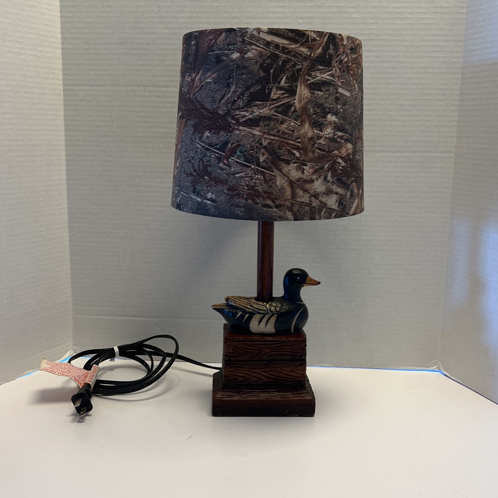 Mossy Oak Duck Lamp