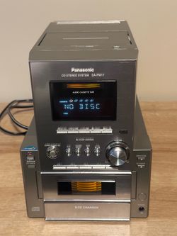 Panasonic SA-PM17 CD Stereo System 5-Disc Changer CD Player (READ DESCRIPTION)