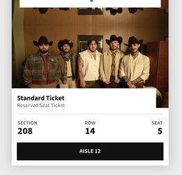 Grupo Frontera Ticket