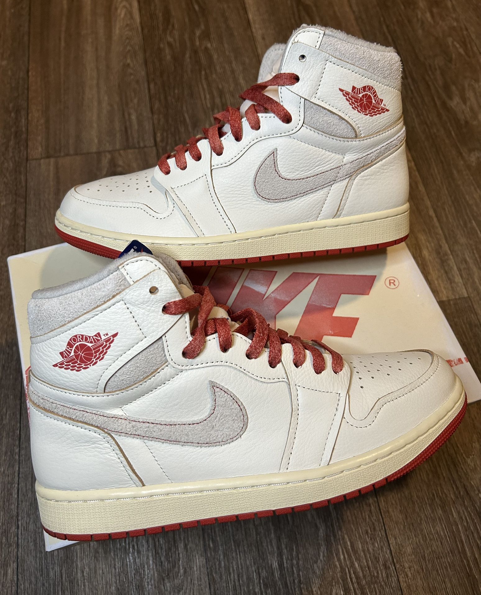 Jordan 1 Rare Air Sail Cinnabar