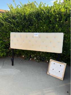 Queen headboard
