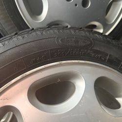 4 Goodyear Tires - 205/55R16 - Winter (Mercedes C300)