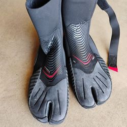 O'Neill Heat 3mm Booties Size 10 Excellent 
