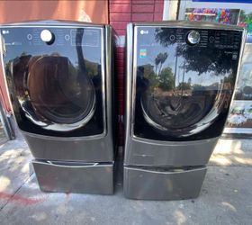 🍂LG DOUBLE WASHER AND DRYER SET WITH PEDESTALS🍂✔️SIDE BY SIDE✔️🆓️FREE DELIVERY🆓️