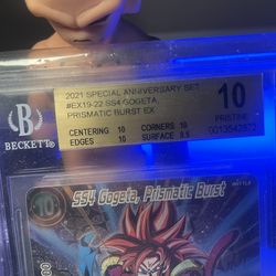 Beckett 10  ssj 4 gogeta prismatic burst