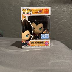 Super Saiyan Four Vegeta Flocked Funko Pop