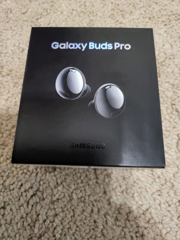 NEW Samsung Galaxy Buds Pro, Phantom Black, Unopened