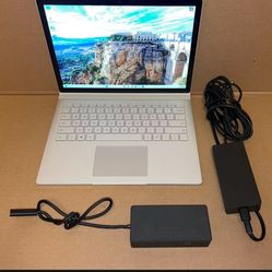 Microsoft Surface Book 2 13.5”. Core i7-8650 @ 1.90GHz. 8GB. 256GB. 2GB GTX 1050