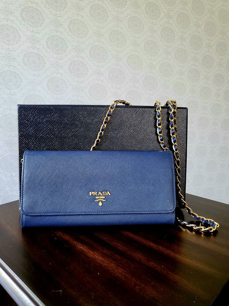Prada Wallet Cross Body Bag