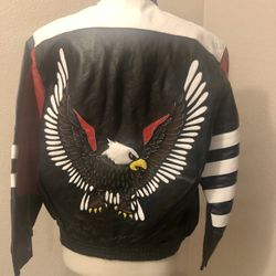 Vintage Eagle Leather Jacket